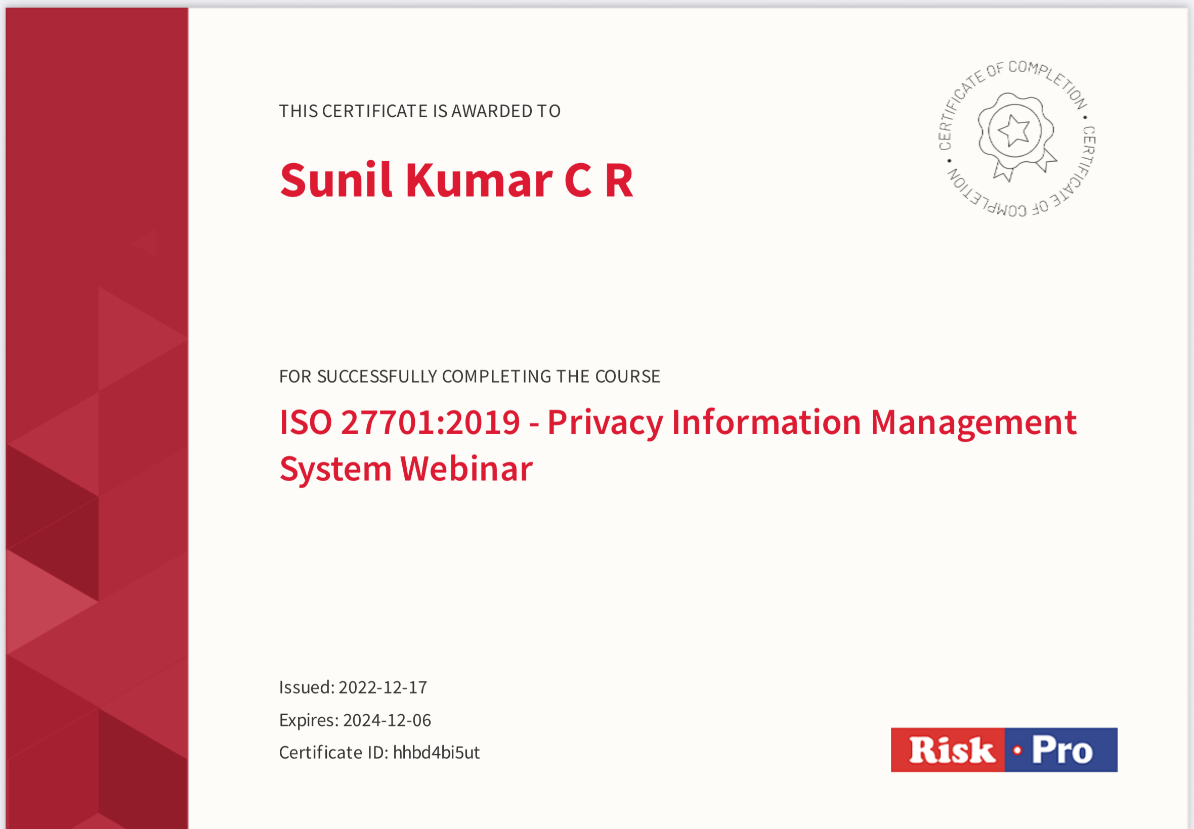 ISO 27701